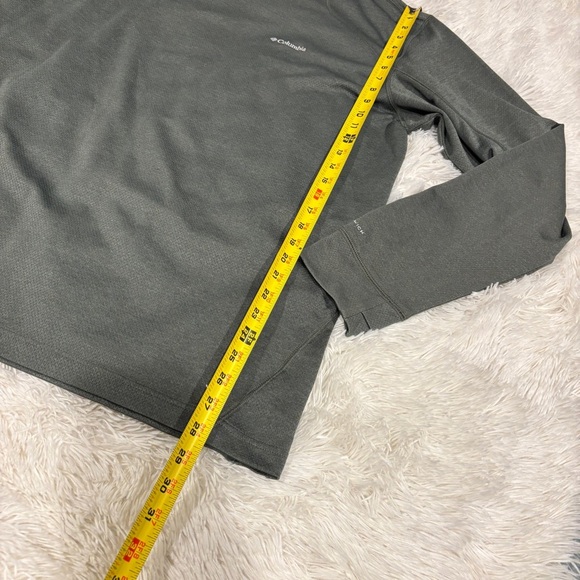 Columbia Men's Big Carve Wicking Thermal Long Sleeve Green Pullover Size XXL - Picture 4 of 11